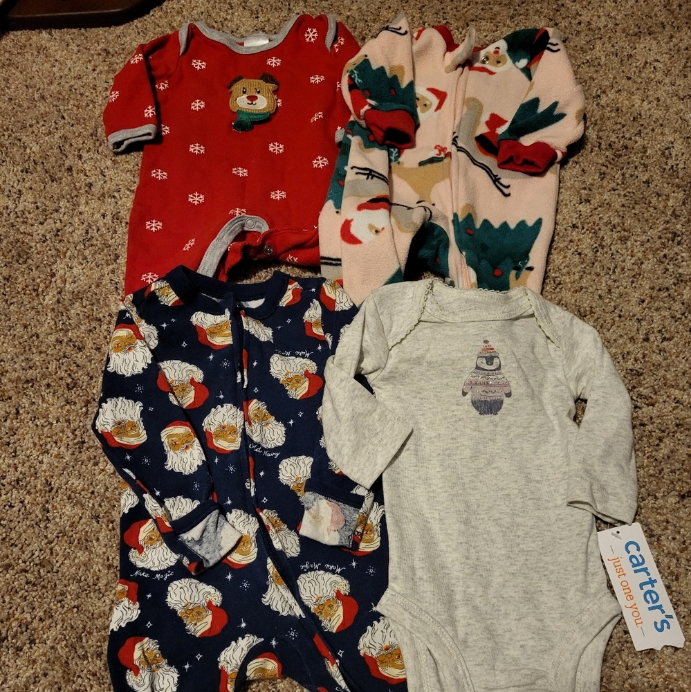 Infant Christmas pajamas